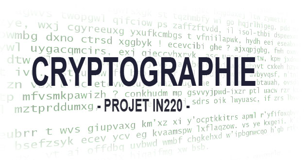 Projet Cryptographie