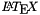 $\LaTeX{}$