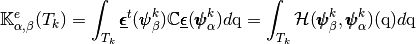 \StiffElasElem_{\il,\jl}(T_k)=
\int_{T_k} \Odv^t(\BasisFuncTwoD^k_\jl) \mathbb{C}\Odv(\BasisFuncTwoD^k_\il)d\q=
\int_{T_k} \mathcal{H}(\BasisFuncTwoD^k_\jl,\BasisFuncTwoD^k_\il)(\q)d\q
