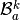 \mathcal{B}_a^k