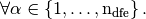 \forall \il\in\ENS{1}{\ndfe}.