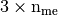 3 \times \nme