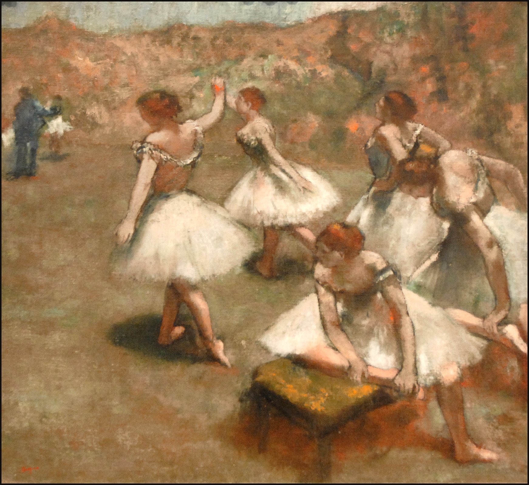 Danseuses sur la scène